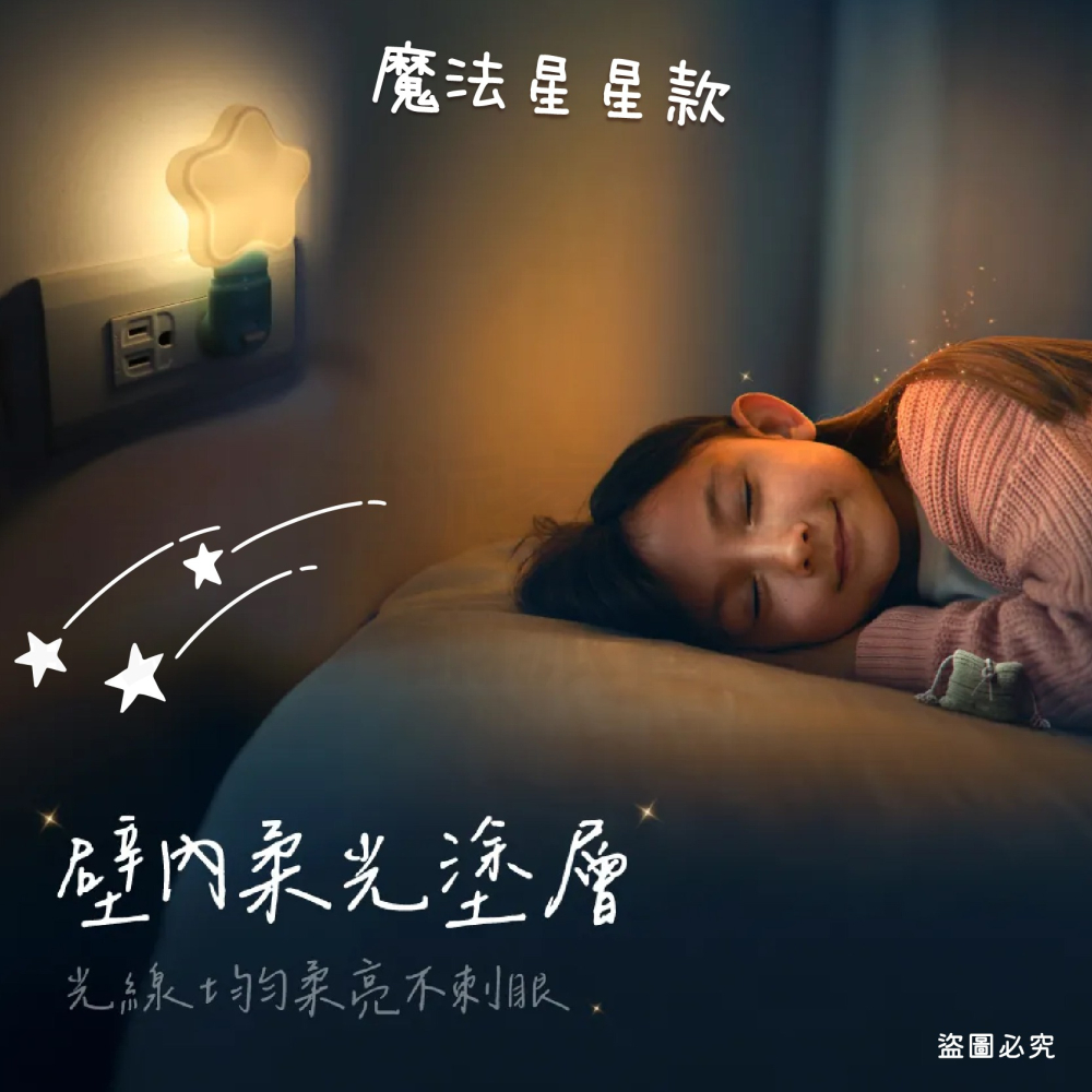 台灣製造【LED可愛造型小夜燈】2P插頭 小夜燈 可愛造型 可替換燈泡 E12燈泡 暖光 高阻燃【LD1162】-細節圖6