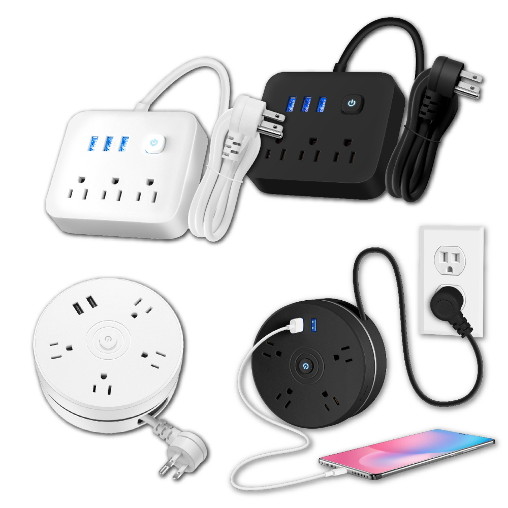 【3.1A USB+3P多孔插座店員轉接器】充電器 全國通用 110V-240V 歐規 美規 澳規 【LD1180】-細節圖2