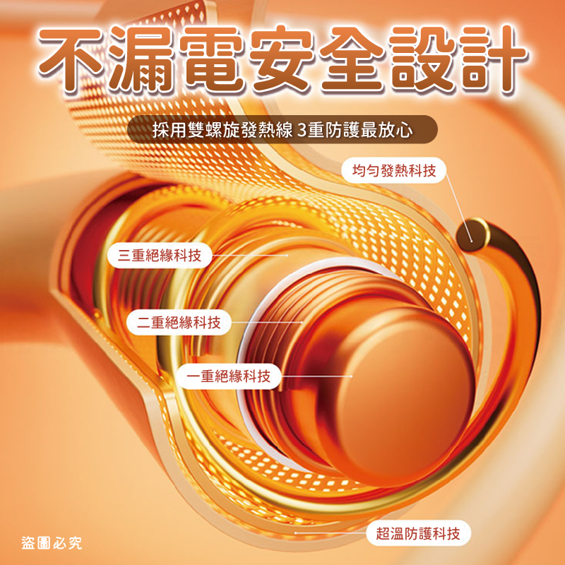 【KINYO 雙人溫控電熱毯(舒適絨)】舒適 自動斷電 一鍵開關 送禮首選 發熱毯 毛毯【LD1204】-細節圖5