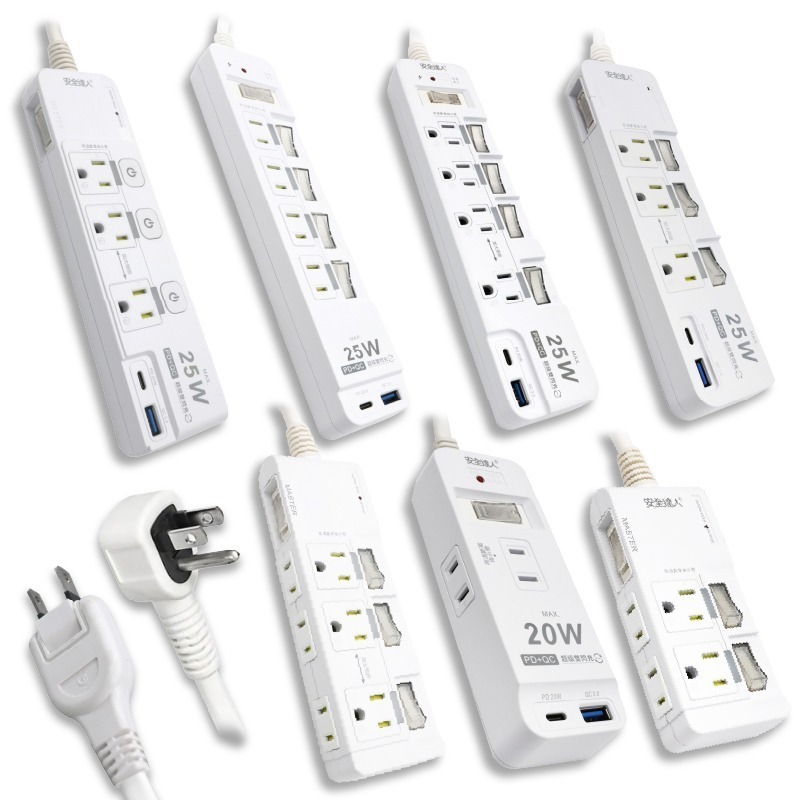 【安全達人 多開多插超級閃衝安全延長線】PTP 防火材質 防雷突波 USB快充 獨立開關 兒童保護蓋 【LD1229】-細節圖3