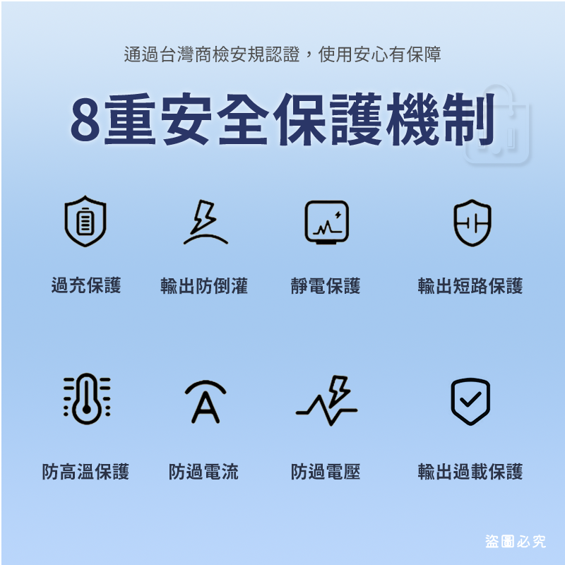 【KINYO 可拆式自帶線快充行動電源】9800mAh 自帶線 快充 PD+QC 台灣BSMI認證 【LD1231】-細節圖6