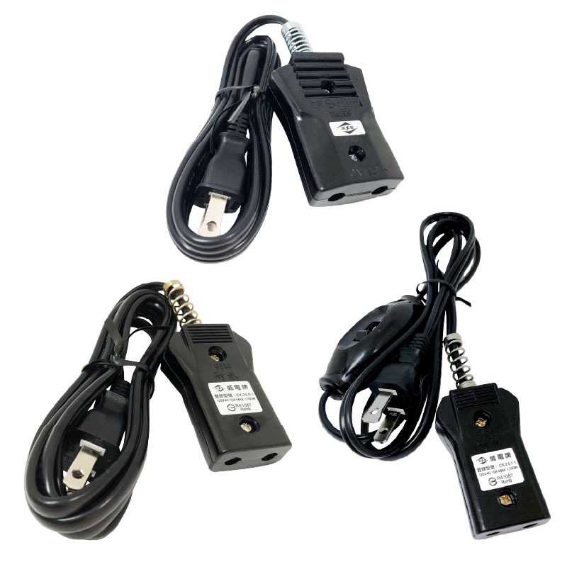 台灣製造【威電 安全電鍋線】電鍋電源線 10人份 20人份 國家認證 高耐熱電木 安全【LD1256】-細節圖2