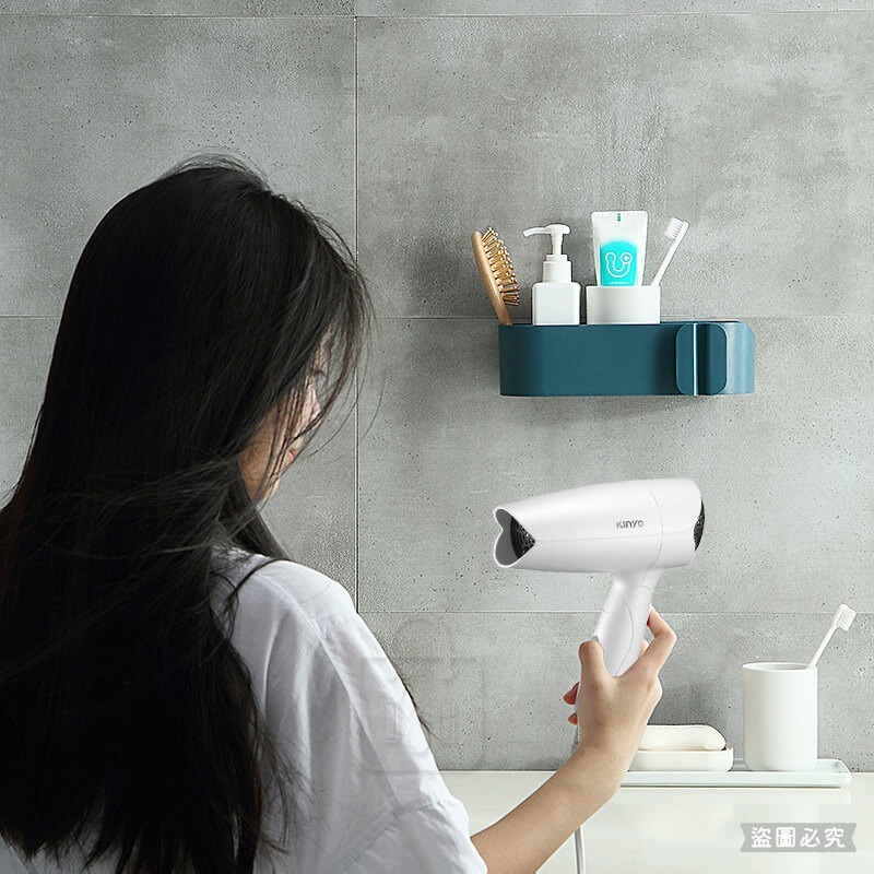 【KINYO 雙電壓折疊式吹風機】可出國 雙電壓 熱風 自動斷電保護 可折疊 安全認證 兩色可選【LD1280】-細節圖8