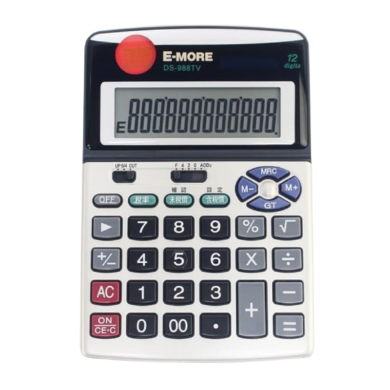 【12位元招財進寶計算機】會計商務必備  稅率計算 含稅價 太陽能 可放$50硬幣 財源滾滾【LD1391】-細節圖2