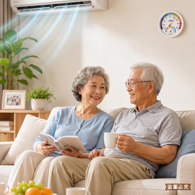 【太星電工 健康管理溫溼度計】溫濕度計 溫度計 濕度計 可懸掛 指針式 免電池溫度計 溫度 濕度【LD1427】-細節圖8