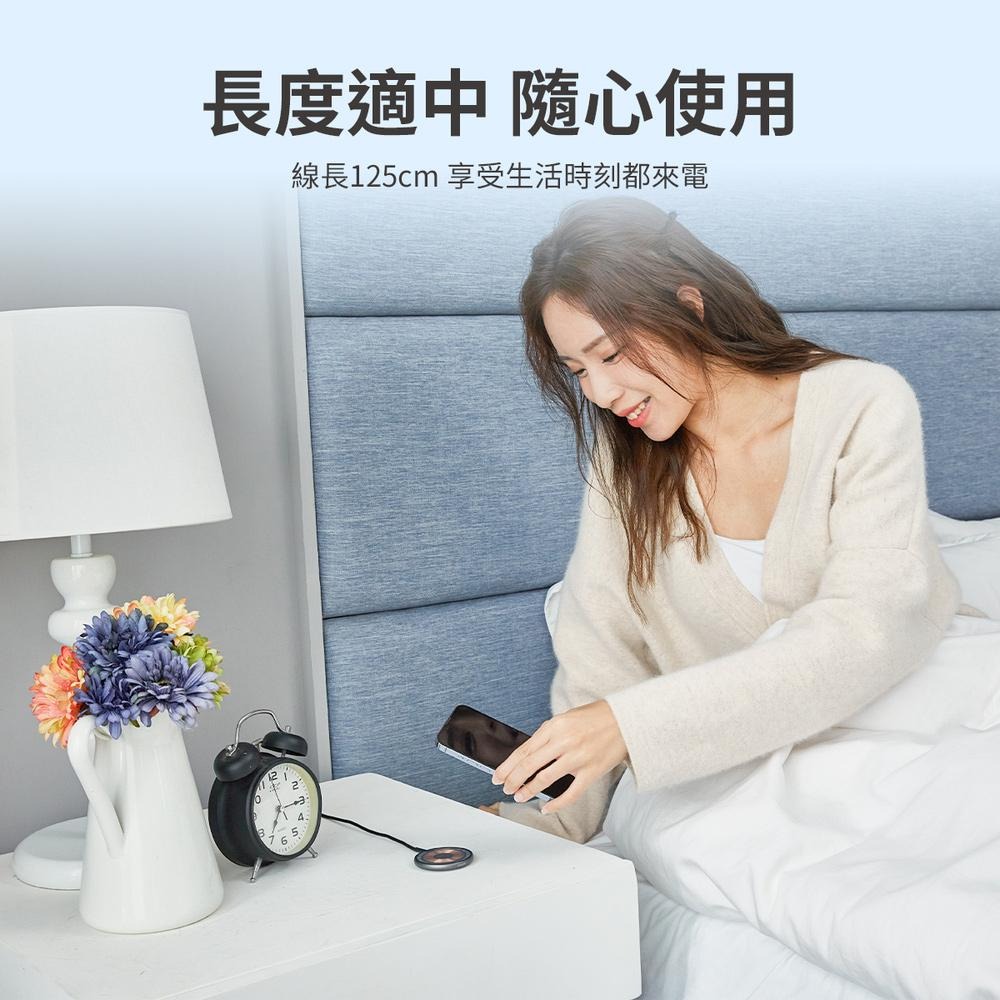 【Philips 飛利浦】磁吸無線快充充電器 1.25M(DLK3537Q)-細節圖7