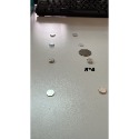 強力磁鐵 台灣現貨 圓形直徑2~10mm  1元~5元 圓形 磁鐵 磁石 掛勾 釤鈷-規格圖1