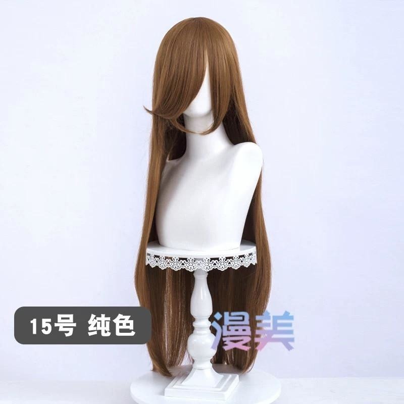 台灣現貨丨多色Cosplay/Cos 假髮 萬用款 直長髮 100cm 直髮 毛娘 造型 髮料 一米 漫美 假毛-規格圖1