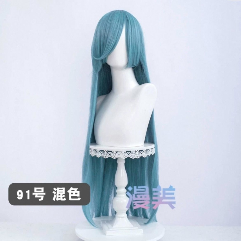 台灣現貨丨多色Cosplay/Cos 假髮 萬用款 直長髮 100cm 直髮 毛娘 造型 髮料 一米 漫美 假毛-規格圖1