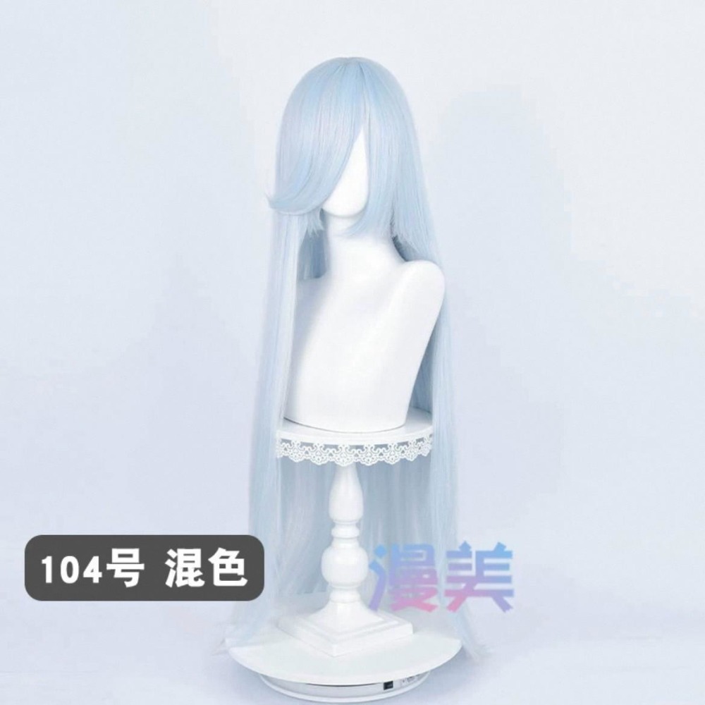 台灣現貨丨多色Cosplay/Cos 假髮 萬用款 直長髮 100cm 直髮 毛娘 造型 髮料 一米 漫美 假毛-規格圖1