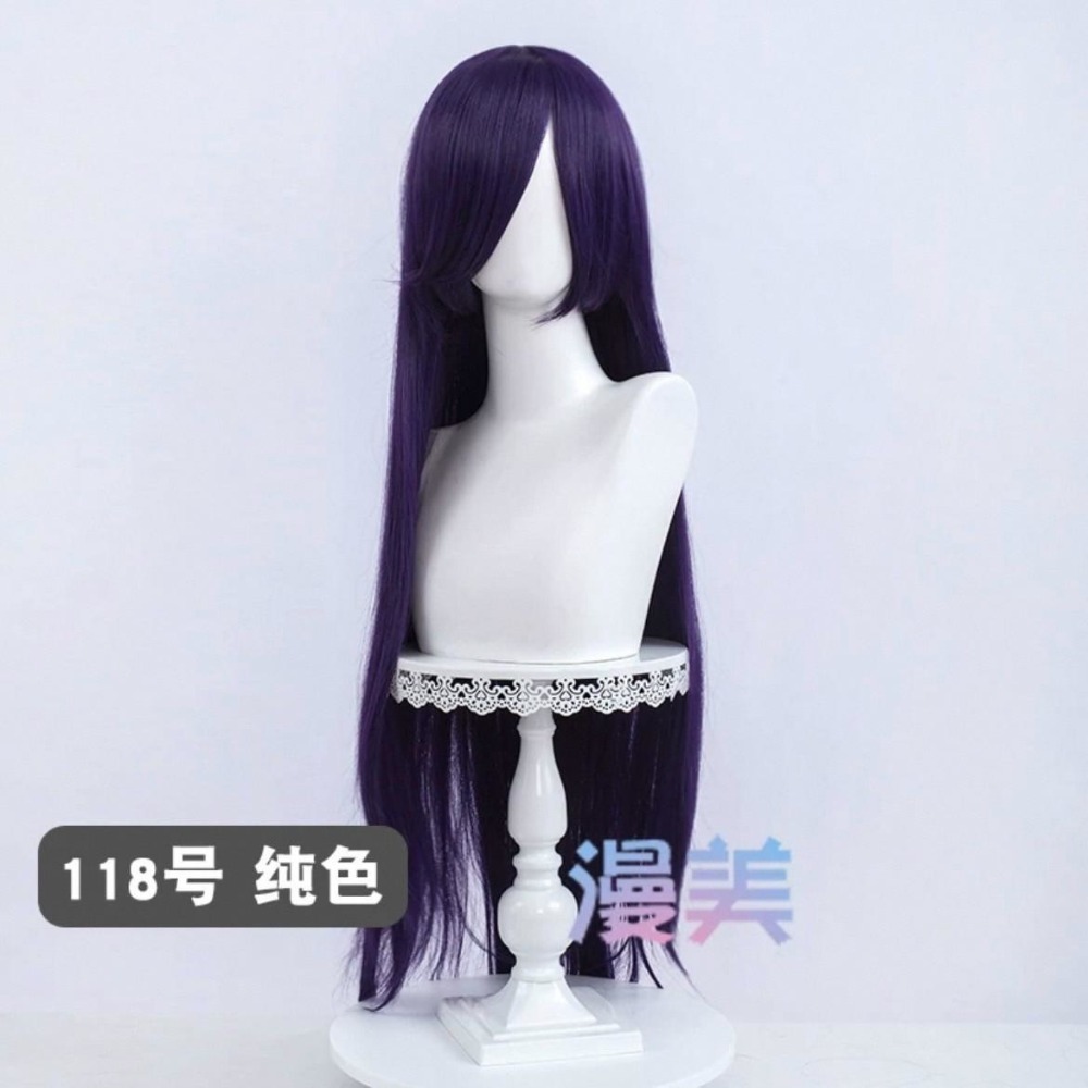 台灣現貨丨多色Cosplay/Cos 假髮 萬用款 直長髮 100cm 直髮 毛娘 造型 髮料 一米 漫美 假毛-規格圖1