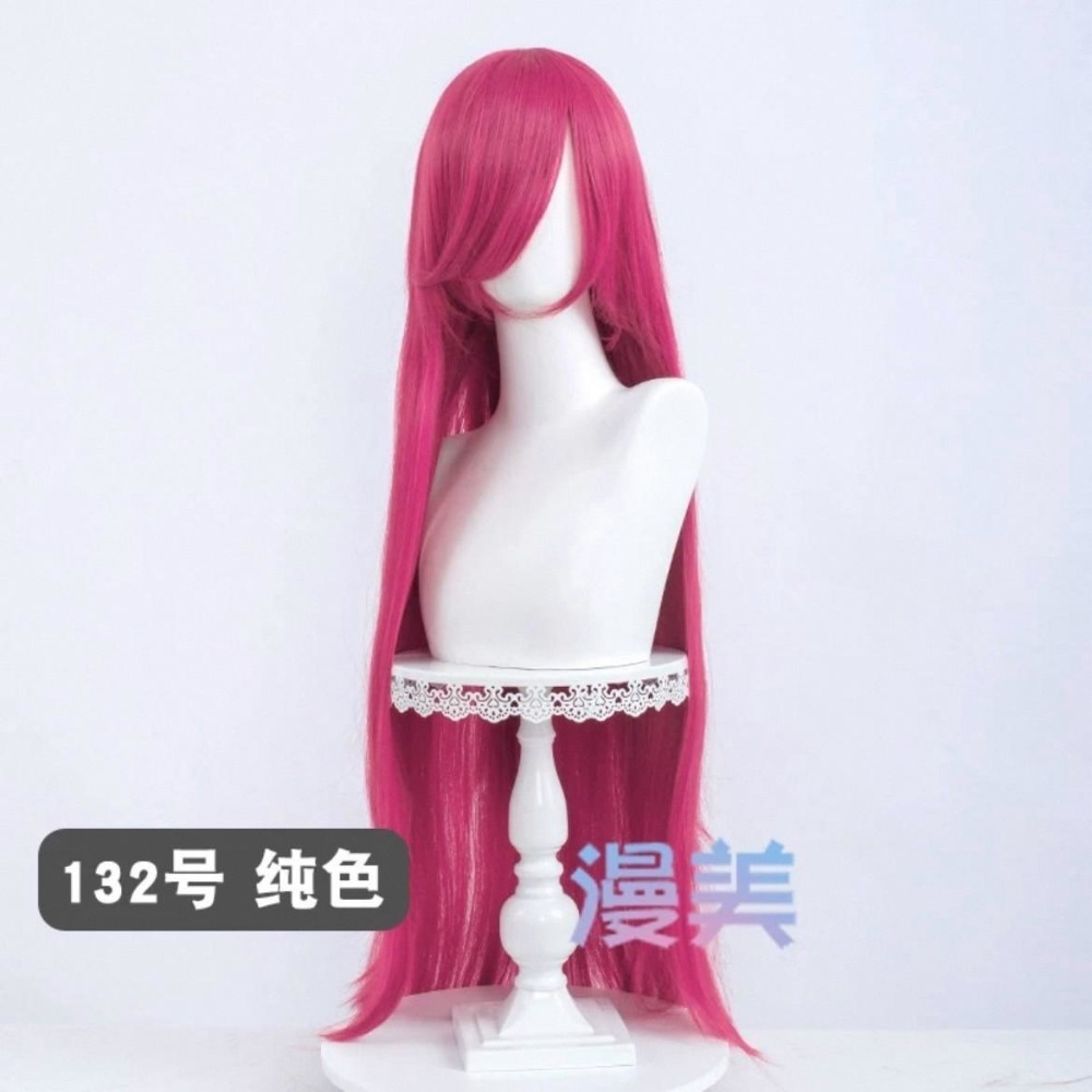 台灣現貨丨多色Cosplay/Cos 假髮 萬用款 直長髮 100cm 直髮 毛娘 造型 髮料 一米 漫美 假毛-規格圖1