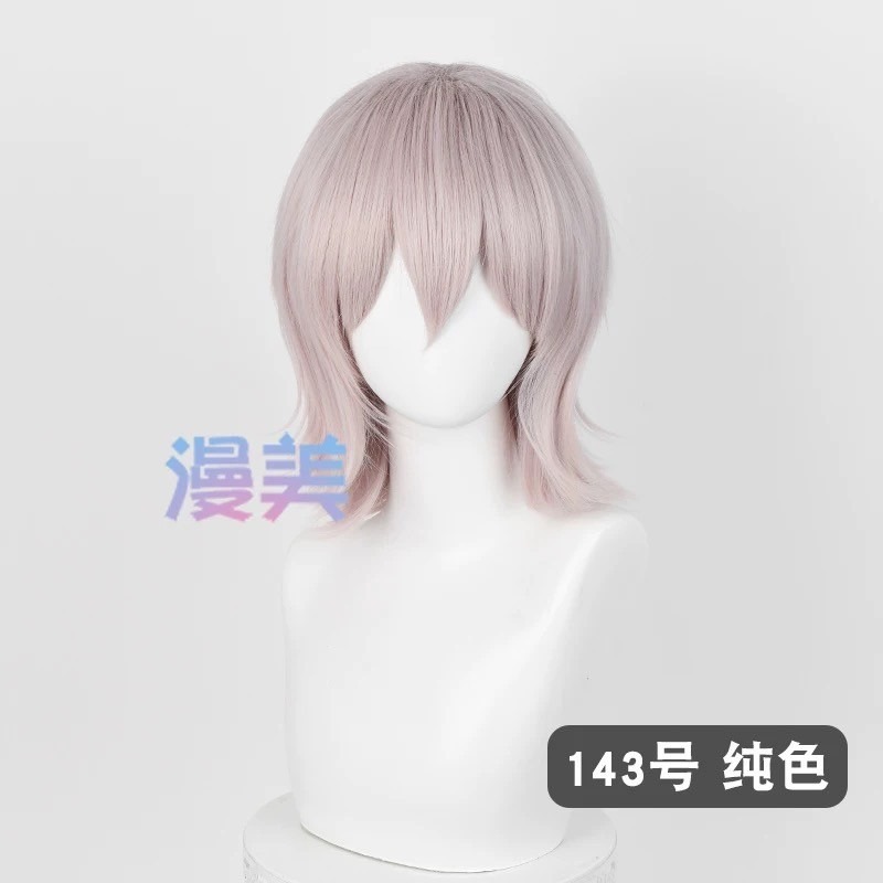台灣現貨 快速出貨丨多色Cosplay/Cos 假髮 萬用款 髮尾加長 反翹 37cm 收臉 狼尾 短髮 少年 基佬-規格圖1