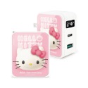 台灣製造 Hello Kitty Type-C USB PD快充雙孔充電器 50週年 充電器 快充頭-規格圖7