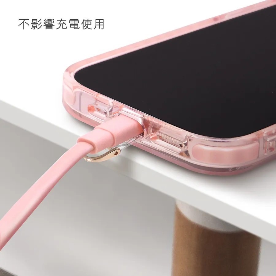 Hello Kitty 公仔吊飾扣環長背帶50週年 公仔手機防丢 掛繩 凱蒂貓 手機掛繩夾片 手機扣環 手機夾片 長背-細節圖3