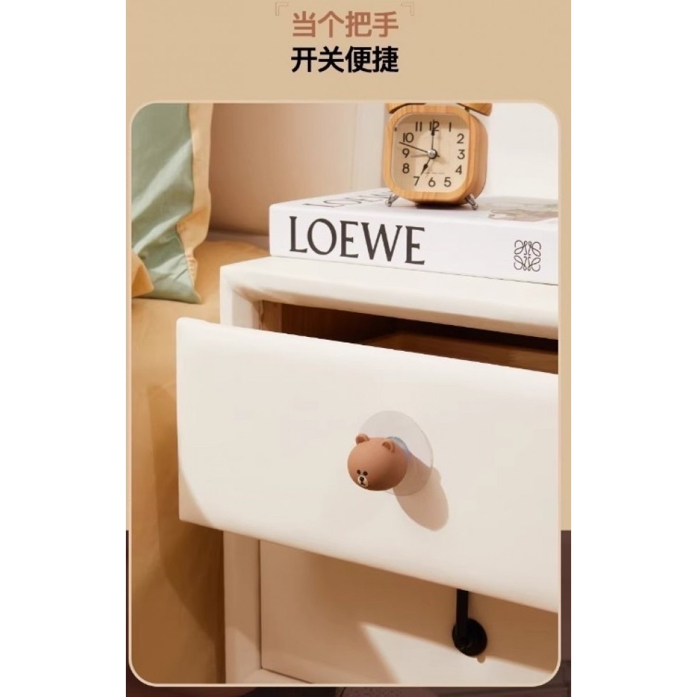 現貨款式熊大防撞掛勾承重:2KG 使用提醒  使用時避免與明火接觸,塑膠易燃。-細節圖4