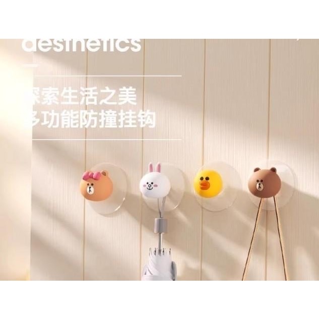 現貨款式熊大防撞掛勾承重:2KG 使用提醒  使用時避免與明火接觸,塑膠易燃。-細節圖8