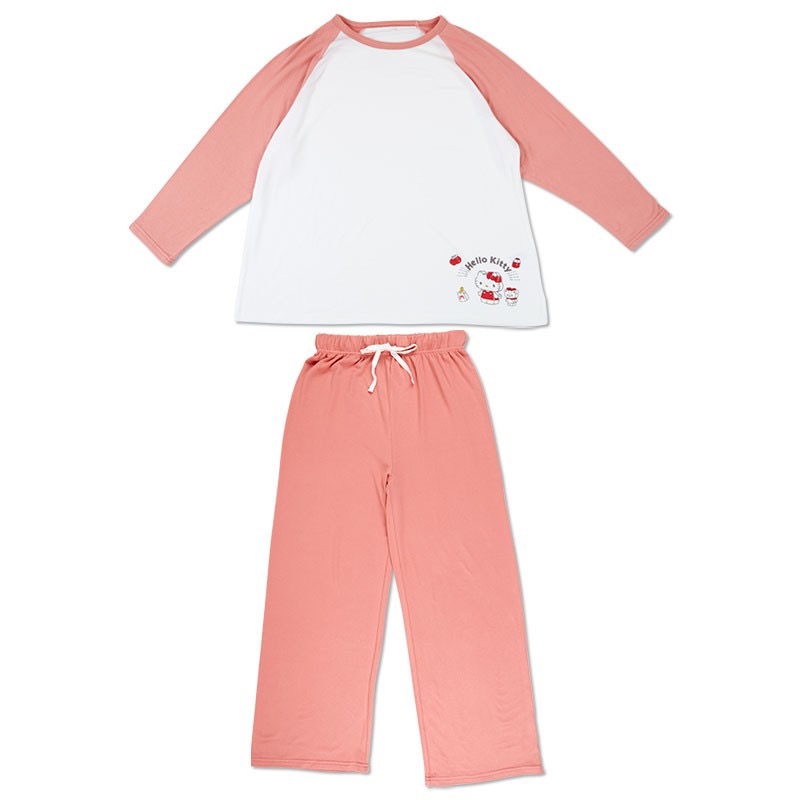 三麗鷗睡衣福袋凱蒂貓大耳狗庫洛米美樂蒂 大人睡 衣 休閒家居服兩件式套裝-細節圖8