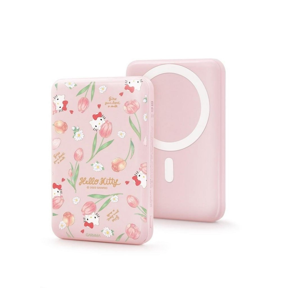 GARMMA Hello Kitty for 凱蒂貓 磁吸無線行動電源 10000mah 認證行動電源-細節圖3