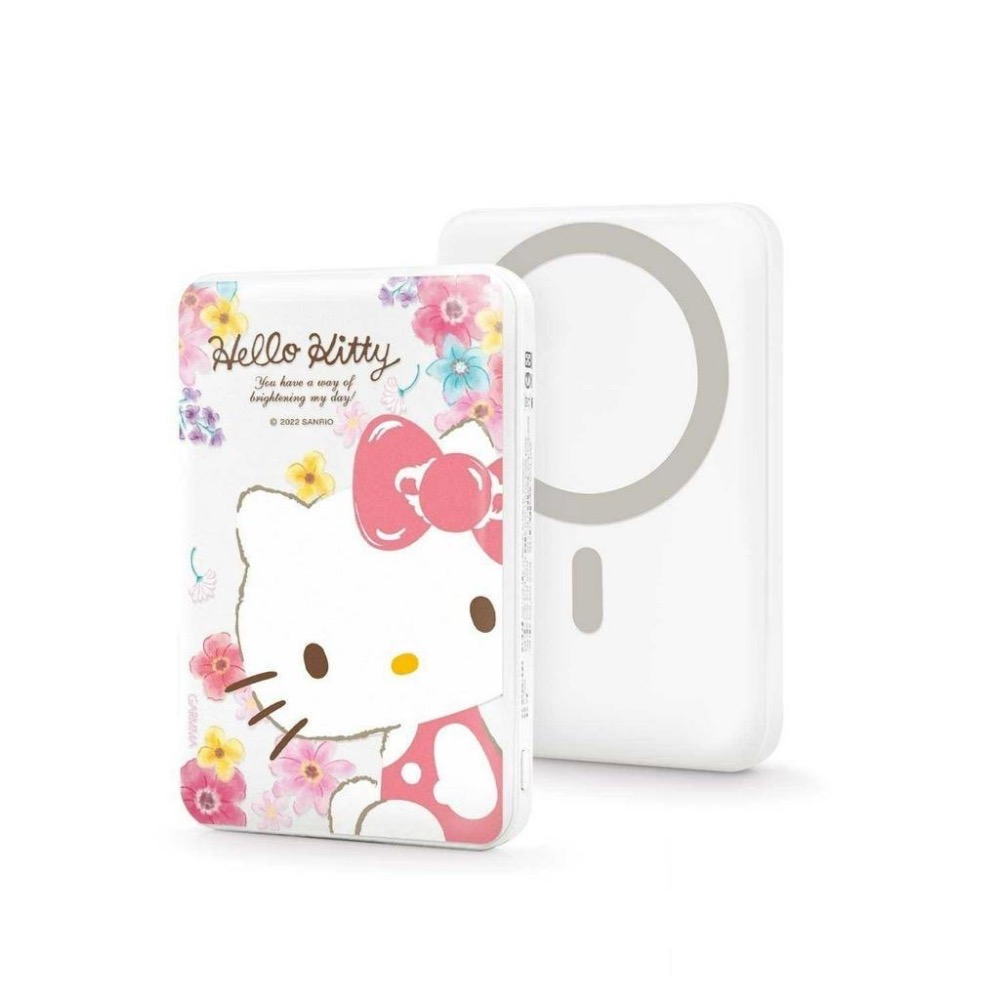 GARMMA Hello Kitty for 凱蒂貓 磁吸無線行動電源 10000mah 認證行動電源-細節圖5