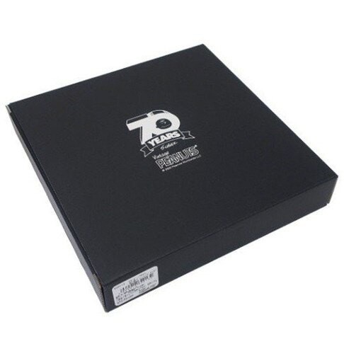 S/N 史努比 陶瓷圓盤 盤子 餐盤 圓盤 陶瓷盤 強化瓷 (70周年/黑)-細節圖3