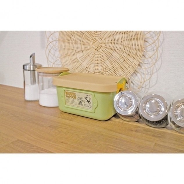 POOH SQ1塑膠置物籃 置物櫃 收納箱 收納櫃(2入） 尺寸 17.5 x 13.5 x 10 cm-細節圖3