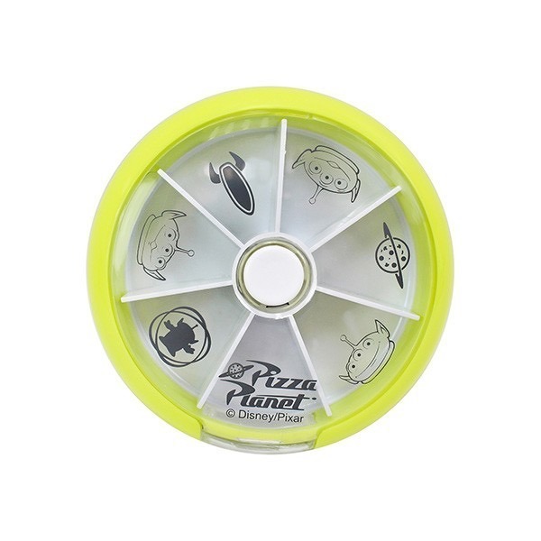 正版現貨 迪土尼 旋轉收納盒 史迪奇 玩具總動員 維尼  旋轉小收納盒 收納盒-細節圖5