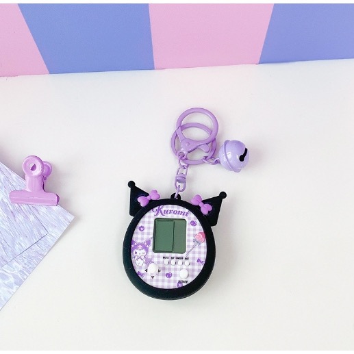 三麗鷗布丁狗 庫洛米 美樂蒂怕洽狗 大耳狗 人魚遊戲機吊飾  掌上型遊戲機 懷舊玩具 包包掛飾遊戲機-細節圖7