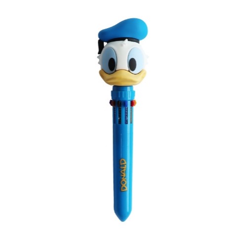 迪士尼 奇奇蒂蒂 熊抱哥 三眼怪 唐老鴨 十色筆 多色筆  原子筆  款式奇奇.蒂蒂.熊抱哥.三眼怪.唐老鴨-規格圖11