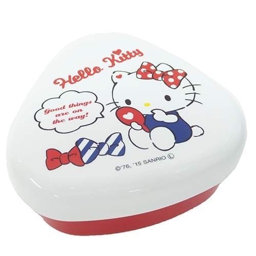 三麗鷗凱蒂貓 Hello Kitty 日製三角飯糰便當盒料理用  品飯糰模貝 壓飯器便當模貝 兒童便當-細節圖3