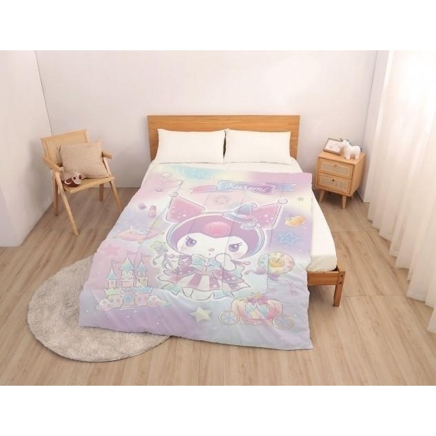 正版 三麗鷗 酷洛米魔幻仙履 石墨烯被 棉被 冬被 棉被 石墨烯被 子 可機洗被-細節圖2