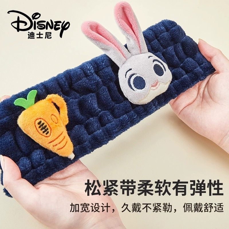 迪士尼束口髮帶 洗臉髮帶 髮帶洗臉 束髮帶 髮帶 頭飾 髮帶髮箍 洗臉束髮帶-細節圖3