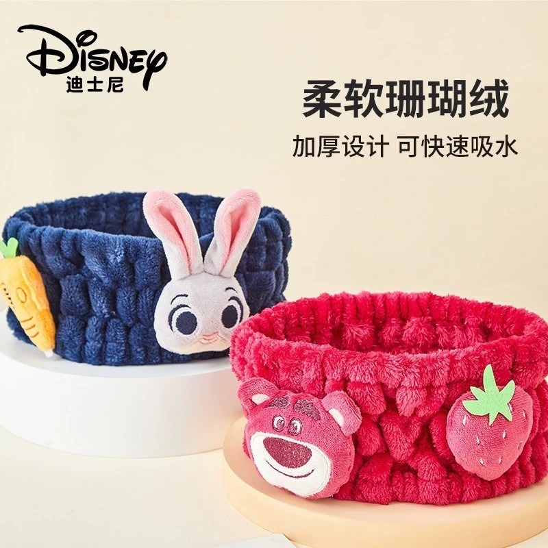 迪士尼束口髮帶 洗臉髮帶 髮帶洗臉 束髮帶 髮帶 頭飾 髮帶髮箍 洗臉束髮帶-細節圖4