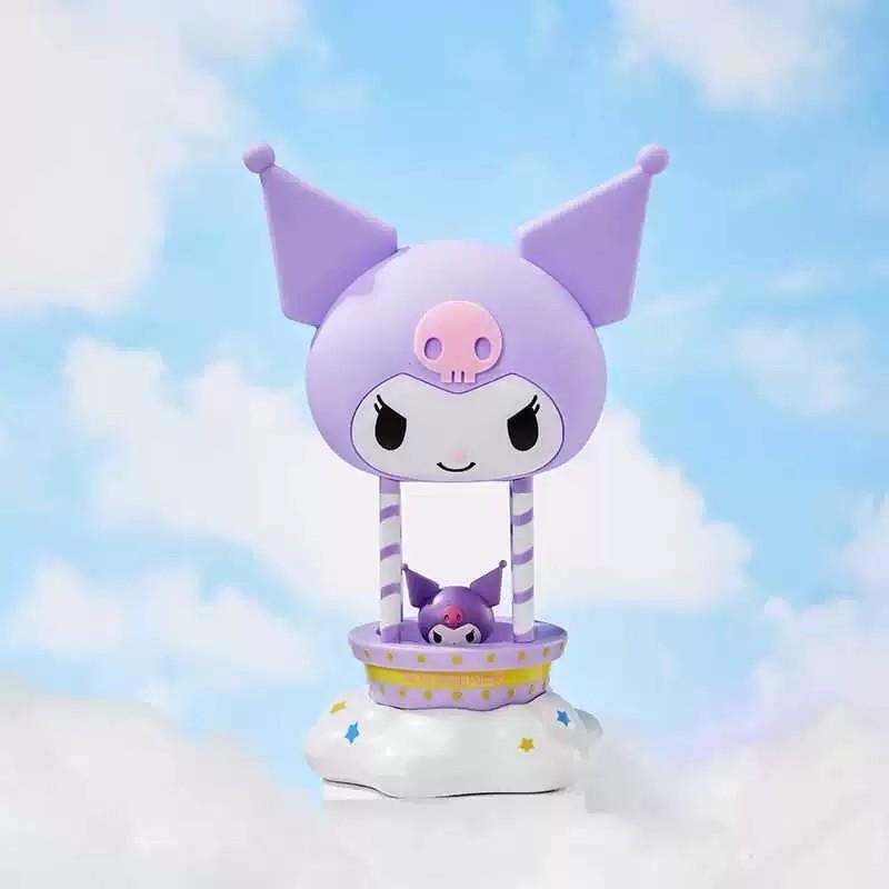 三麗鷗 大耳狗 庫洛米 美樂蒂 LED發光擺飾 小夜燈 USB充電夜燈 睡燈 生日聖誕禮物 交換禮物-規格圖8