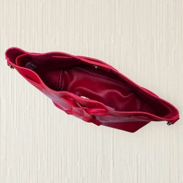 Hello Kitty 蝴蝶結水桶包 斜背包 肩背包 可愛小方包 Kitty手提包 束口肩背包-細節圖4