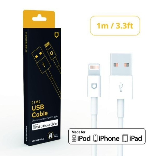 【 Lightning to USB-A 】犀牛盾 ★ MFi 認證 傳輸 充電線 ★