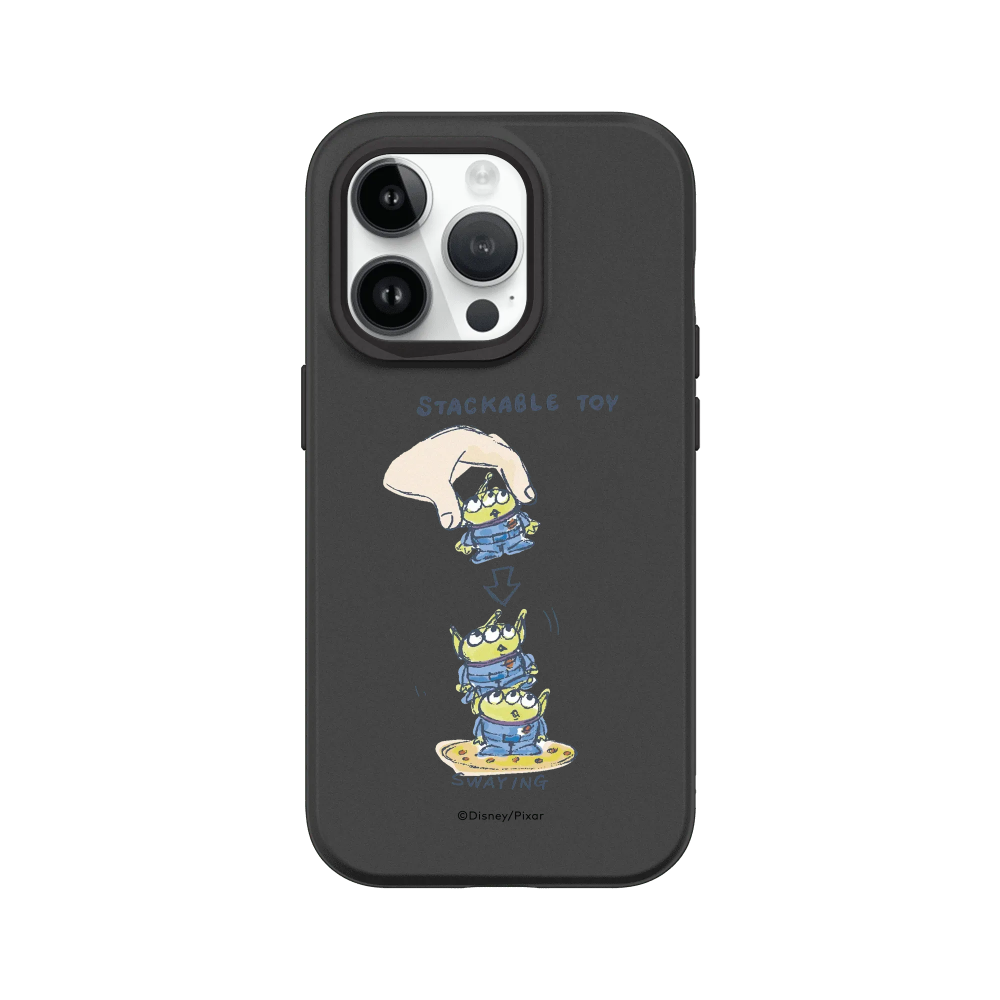 IPhone 犀牛盾 ★ 迪士尼 - 玩具總動員 聯名 SolidSuit 防摔 背蓋 手機殼 ★ 三眼怪疊疊樂玩具-規格圖8