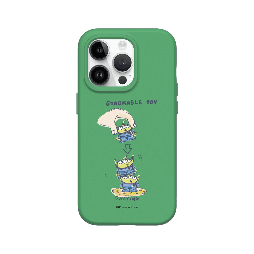 IPhone 犀牛盾 ★ 迪士尼 - 玩具總動員 聯名 SolidSuit 防摔 背蓋 手機殼 ★ 三眼怪疊疊樂玩具-規格圖8