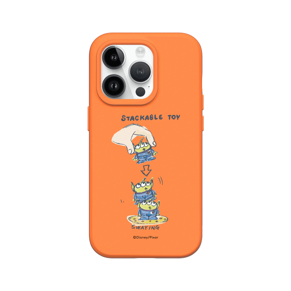 IPhone 犀牛盾 ★ 迪士尼 - 玩具總動員 聯名 SolidSuit 防摔 背蓋 手機殼 ★ 三眼怪疊疊樂玩具-規格圖8