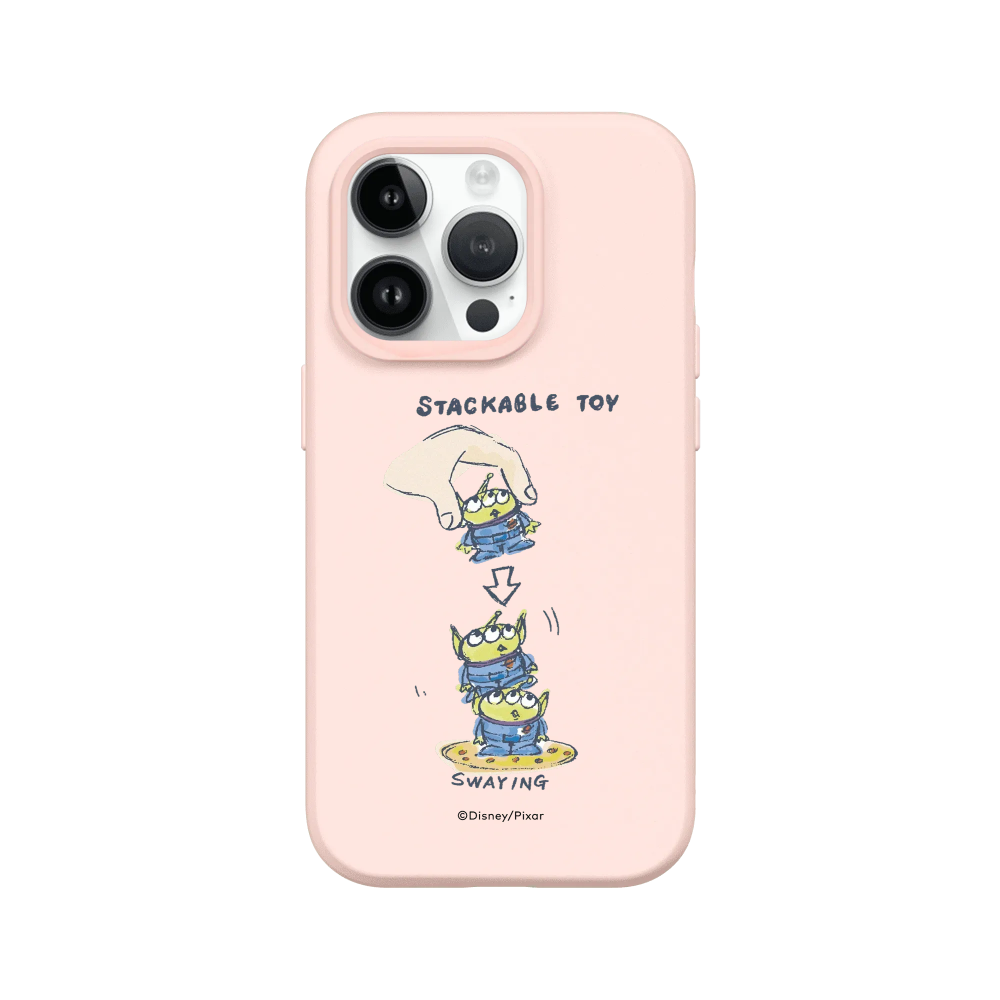 IPhone 犀牛盾 ★ 迪士尼 - 玩具總動員 聯名 SolidSuit 防摔 背蓋 手機殼 ★ 三眼怪疊疊樂玩具-規格圖8