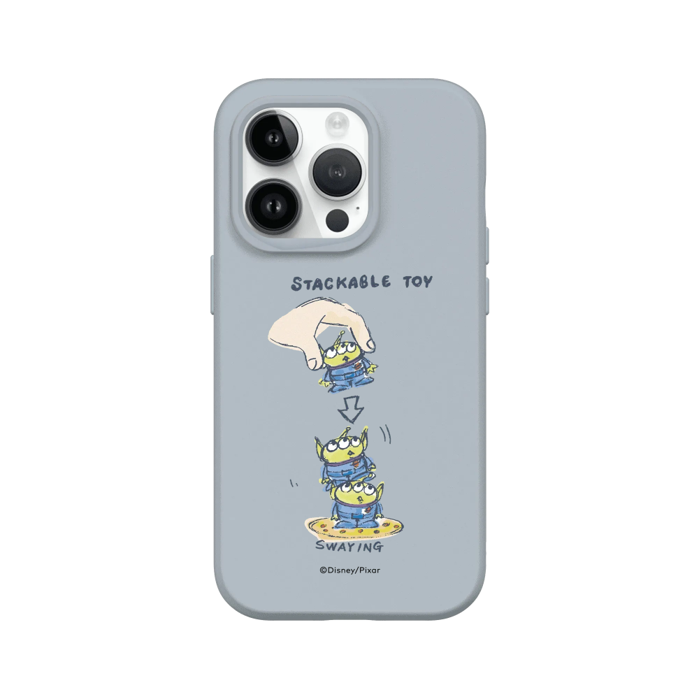 IPhone 犀牛盾 ★ 迪士尼 - 玩具總動員 聯名 SolidSuit 防摔 背蓋 手機殼 ★ 三眼怪疊疊樂玩具-規格圖8