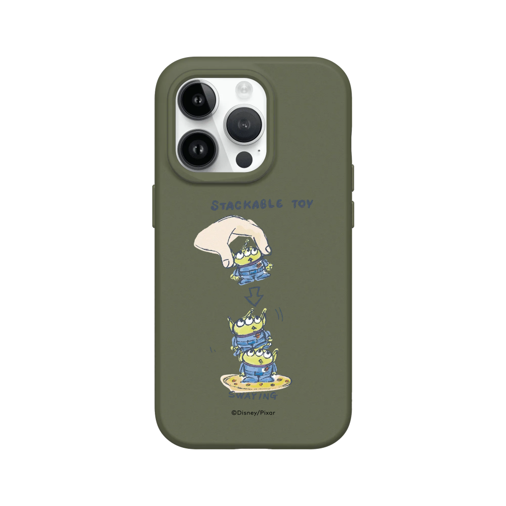 IPhone 犀牛盾 ★ 迪士尼 - 玩具總動員 聯名 SolidSuit 防摔 背蓋 手機殼 ★ 三眼怪疊疊樂玩具-規格圖8