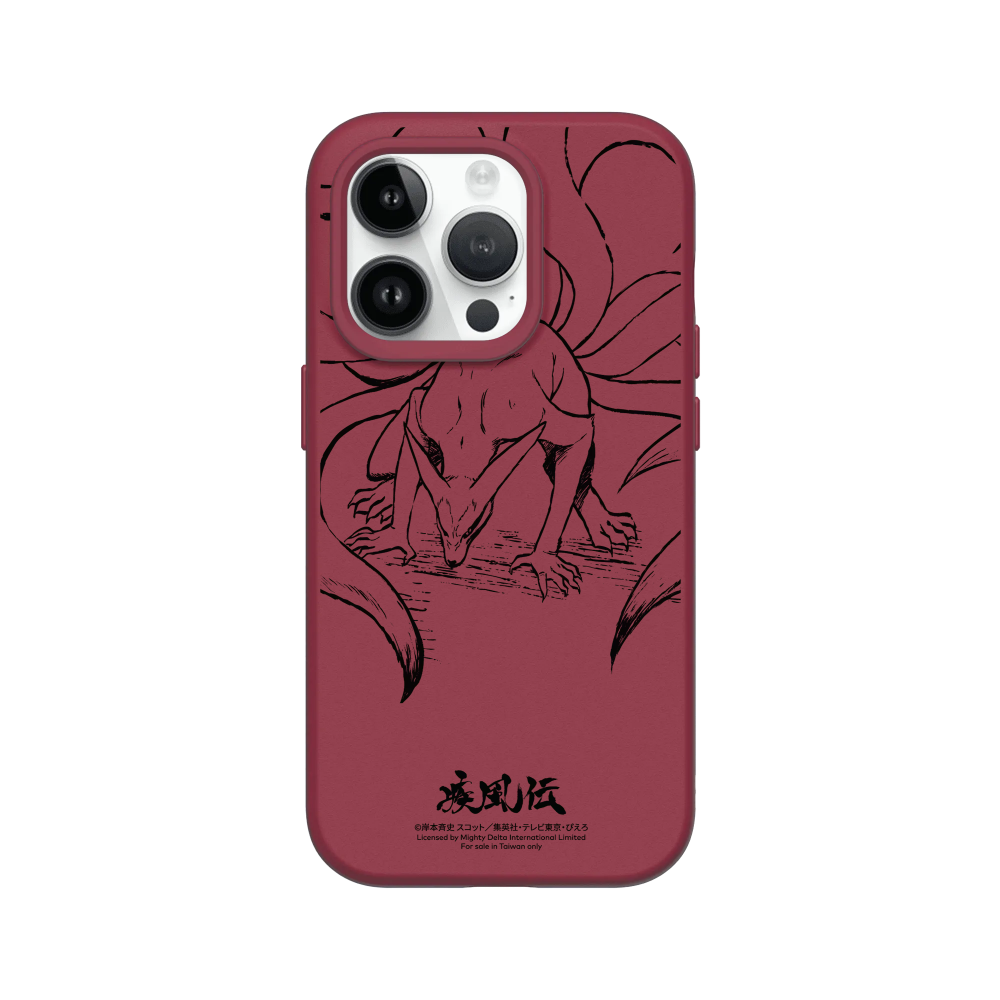 IPhone 犀牛盾 ★ 火影忍者 聯名系列 SolidSuit 防摔 背蓋手機殼 ★ 素描系列 - Kurama-規格圖8