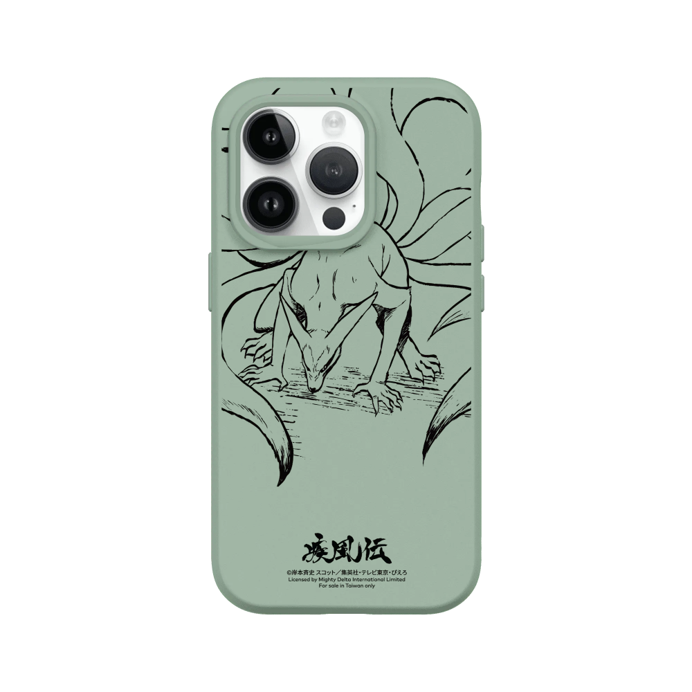 IPhone 犀牛盾 ★ 火影忍者 聯名系列 SolidSuit 防摔 背蓋手機殼 ★ 素描系列 - Kurama-規格圖8
