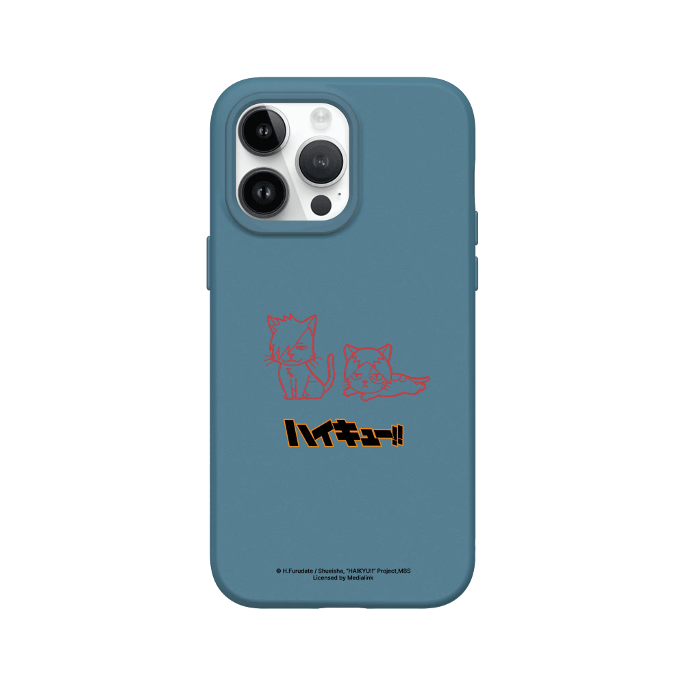 IPhone 犀牛盾 ★ 排球少年 聯名 SolidSuit 防摔 背蓋 手機殼 ★ 線稿風格 - 研磨 & 黑尾 02-規格圖8