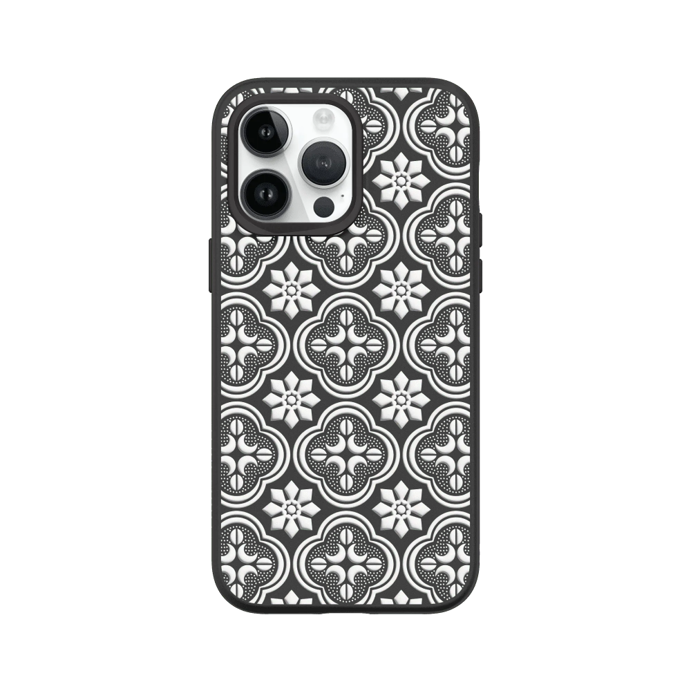 IPhone 犀牛盾 ★ 老屋顏 聯名 SolidSuit 防摔 背蓋 手機殼 ★ 壓花玻璃 - 海棠花-規格圖8
