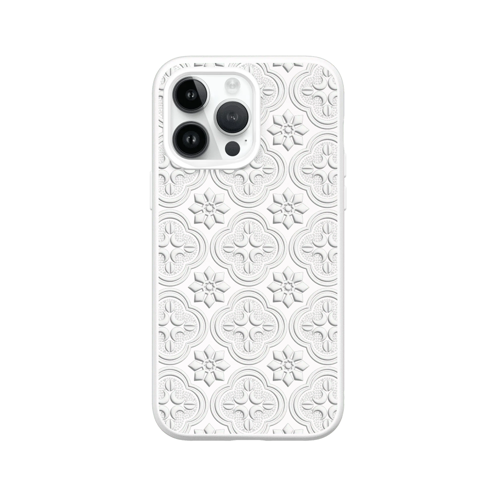 IPhone 犀牛盾 ★ 老屋顏 聯名 SolidSuit 防摔 背蓋 手機殼 ★ 壓花玻璃 - 海棠花-規格圖8