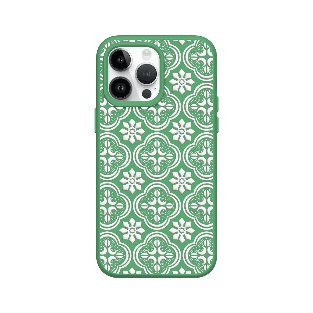 IPhone 犀牛盾 ★ 老屋顏 聯名 SolidSuit 防摔 背蓋 手機殼 ★ 壓花玻璃 - 海棠花-規格圖8