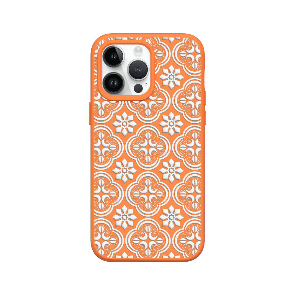 IPhone 犀牛盾 ★ 老屋顏 聯名 SolidSuit 防摔 背蓋 手機殼 ★ 壓花玻璃 - 海棠花-規格圖8