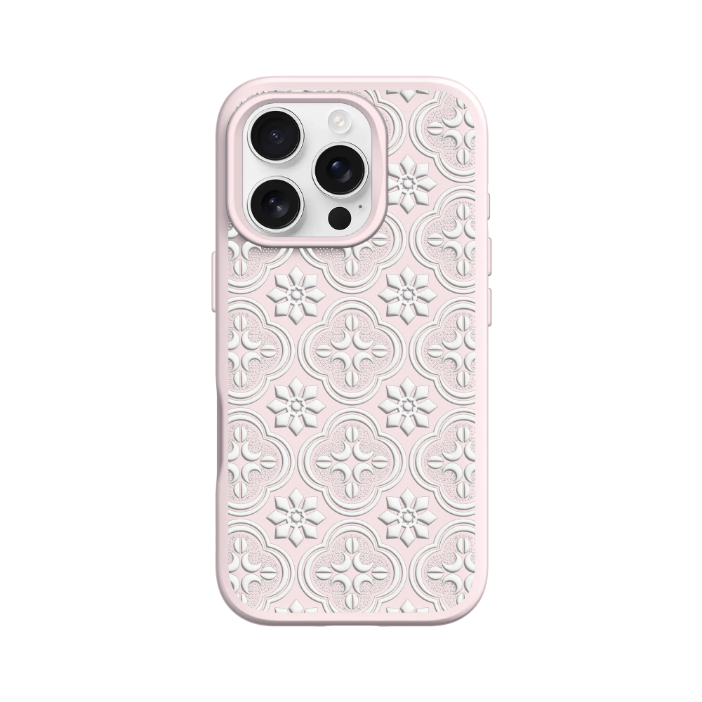 IPhone 犀牛盾 ★ 老屋顏 聯名 SolidSuit 防摔 背蓋 手機殼 ★ 壓花玻璃 - 海棠花-規格圖8